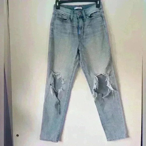 High Waisted Mom Jeans - Picture 1 of 4